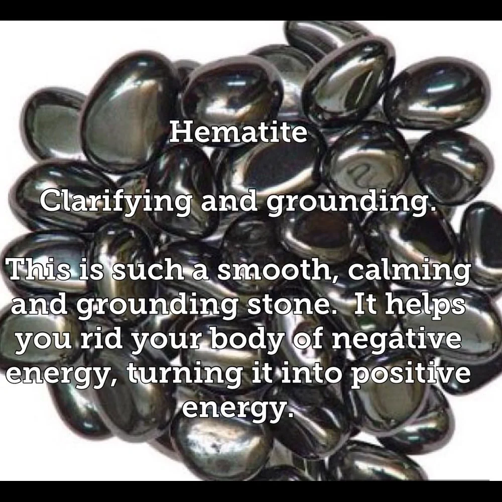 ❇️🖤semiprecious hematite bracelet
